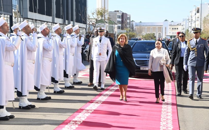 MADAME DOMINIQUE OUATTARA VISITE DU CENTRE CONTRE LA SURDITE DE LA FONDATION LALLA ASMAA (PHOTOS)