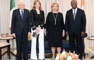 S.E.M. Alassane Ouattara, Président de la République de Côte d’Ivoire et la Première Dame, Madame Dominique Ouattara ont offert un dîner à S.E.M. Sergio Mattarella, Président de la République d’Italie (PHOTOS)