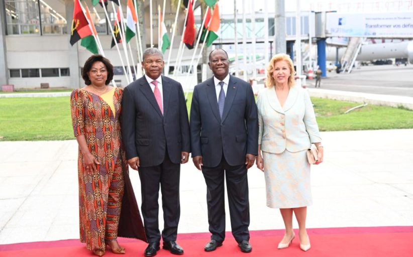 Accueil de Son Excellence Monsieur João Lourenço, Président de la République d’Angola, et son Épouse en Côte d’Ivoire (Photos)