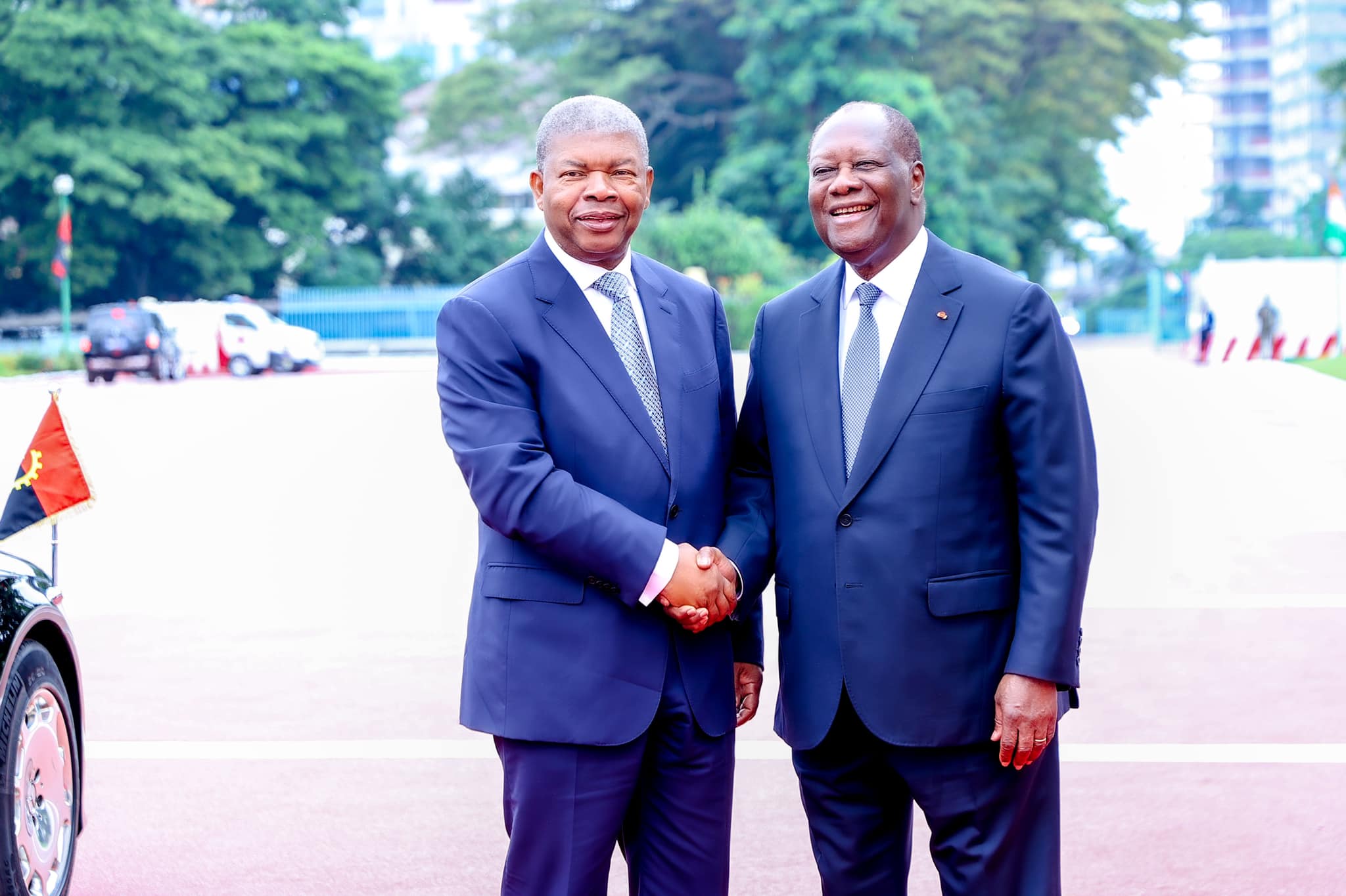 Alassane Ouattara  et João Laurenço (Angola): Renforcement de la Coopération entre la Côte d’Ivoire et l’Angola (PHOTOS)