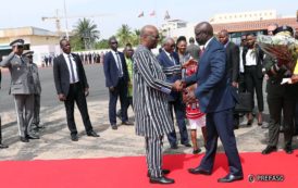 Visite d’amitié et de travail du président du Libéria au Burkina Faso [Photos]