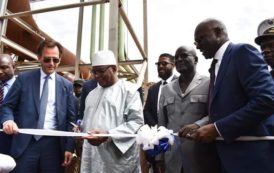 Le Président Ibrahim Boubacar Keïta a inauguré la Centrale Thermique de Albatros Energy Mali SA à Kayes Médine [Photos]