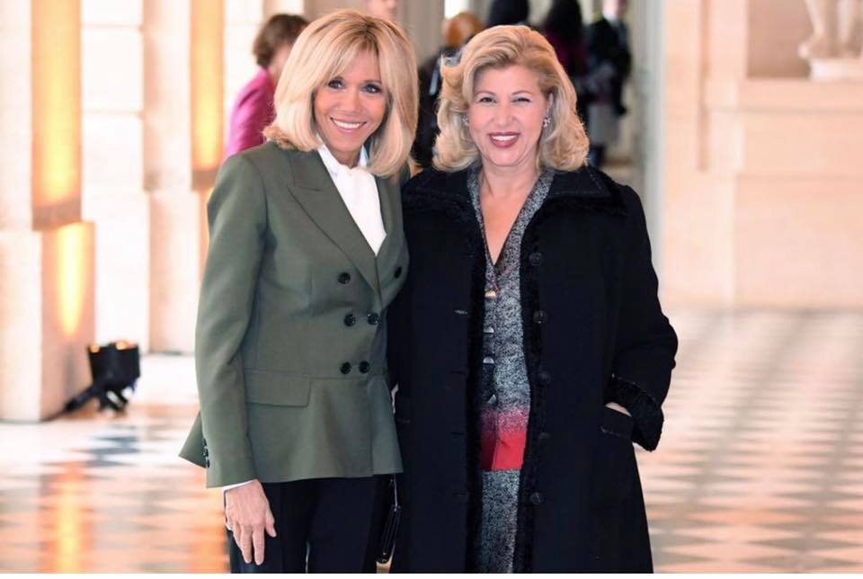 La Première Dame Dominique Ouattara au déjeuner des 1 ère dames à Versailles [Photos]