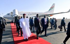 Arrivée du Président Issoufou Mahamadou à Addis-Abeba, en Ethiopie [Photos]