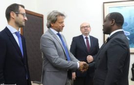 CÔTE D’IVOIRE : Le représentant de l’Union européenne et du Parlement européen reçus par Guillaume SORO [Photos]