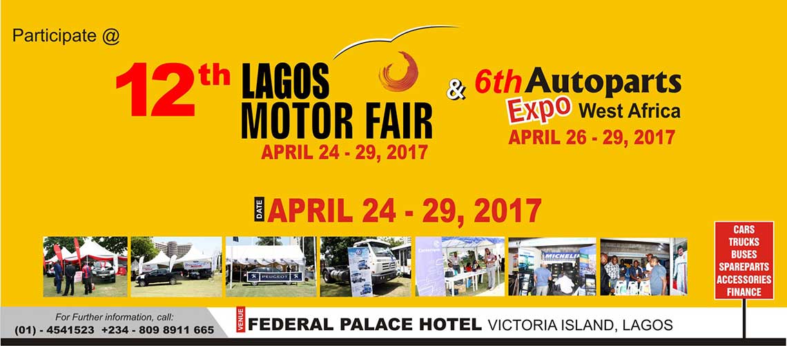 11TH LAGOS MOTOR FAIR & AUTOPARTS EXPO  Lagos, Nigeria