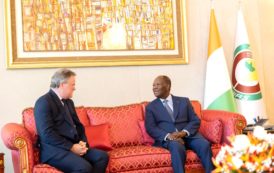 Alassane Ouattara, reçoit le Président-Directeur Général de Vitol, Russel Hardy (Images)