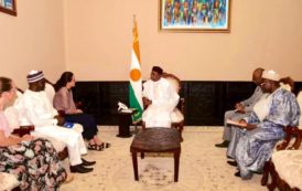 Le Président de la République du Niger a reçu la Directrice Régionale Afrique de l’Ouest de l’ONG Catholic Relief Service