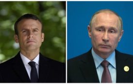 Première conversation téléphonique entre Vladimir Poutine et Emmanuel Macron