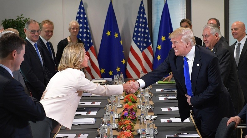 Erreur de traduction ? «Les Allemands sont mauvais», aurait dit Donald Trump aux dirigeants de l’UE