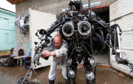 Un mécanicien russe construit une armée de robots en Sibérie