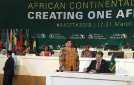 Le Maroc signe l’accord établissant la zone de libre-échange continentale africaine