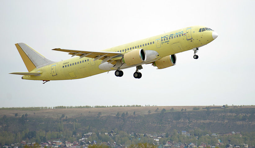 Le second MS-21, rival russe des Boeing 737 et Airbus A320, a effectué son vol inaugural