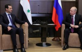 Syrie : la reprise du processus politique au cœur des discussions entre Poutine et Bachar el-Assad