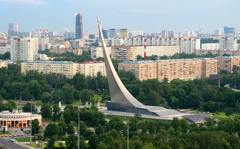 Quels monuments célèbrent en Russie la grandiose conquête soviétique de l’espace?