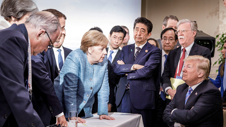 Une image vaut mille mots : quand une photo résume la désunion du G7 à elle seule