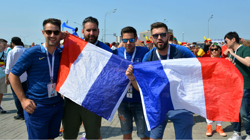 «Agréablement surpris»: quand les supporters étrangers découvrent la Russie