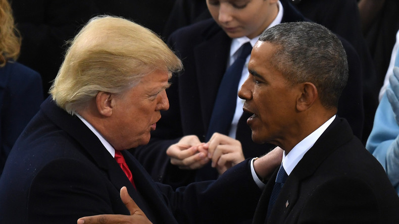 Donald Trump et Barack Obama : les deux hommes forts du mi-mandat américain