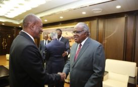 Le Président de la Namibie, Dr. Hage Geingob a organisé un banquet d’Etat pour le Président de la République