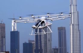 Premier test réussi d’un taxi-volant sans pilote à Dubaï