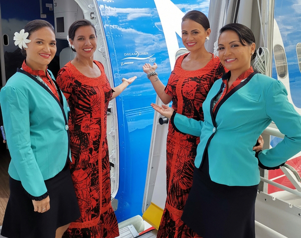 Nouveaux uniformes pour Air Tahiti Nui