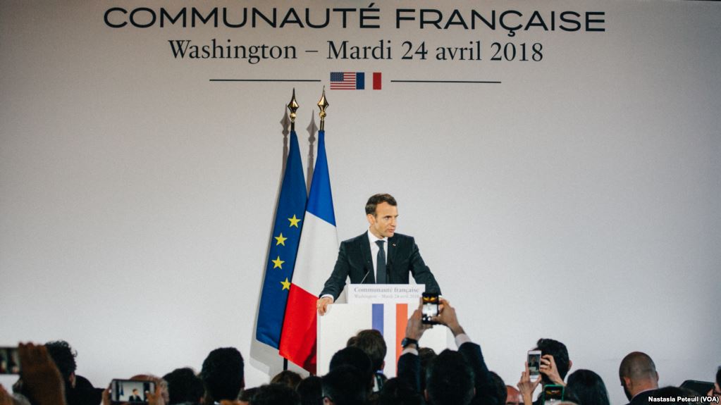 Macron aux Français de Washington DC : “J’ai besoin de vous”