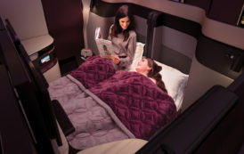 L’incroyable siège de la business class de Qatar Airways disponible entre Paris et Doha