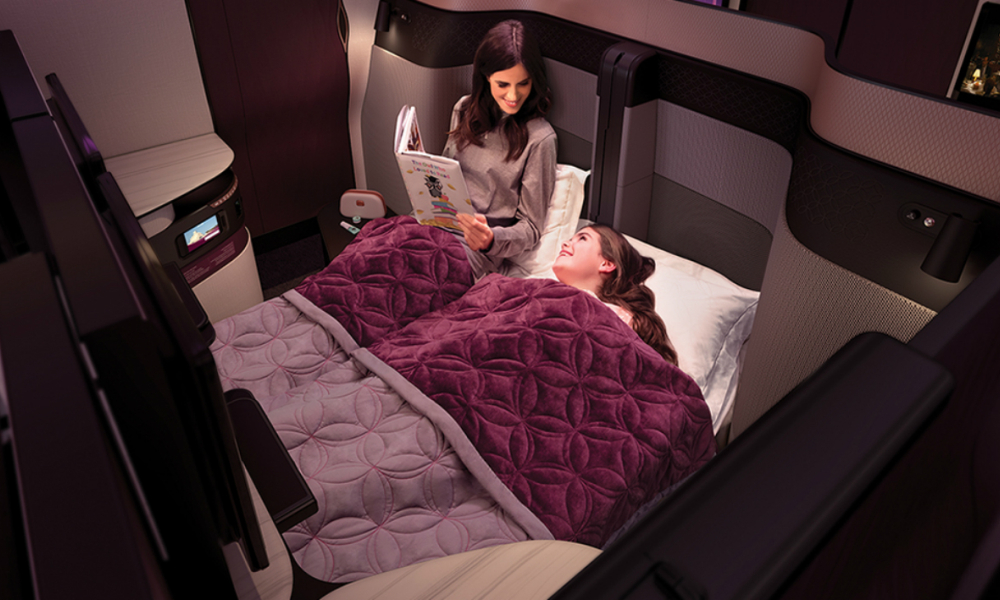 L’incroyable siège de la business class de Qatar Airways disponible entre Paris et Doha