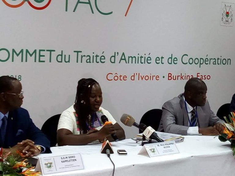 7e conférence Côte-d’Ivoire/Burkina à Yamoussokro: 250 experts du Traité d’Amitié et de Coopération en conclaves