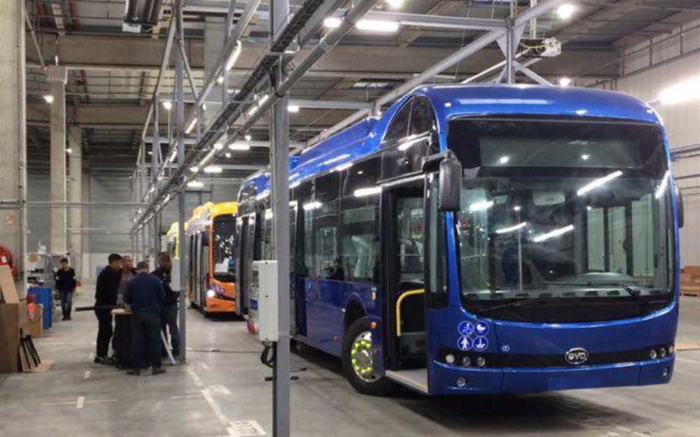 Allonne : les premiers bus électriques chinois livrés en décembre