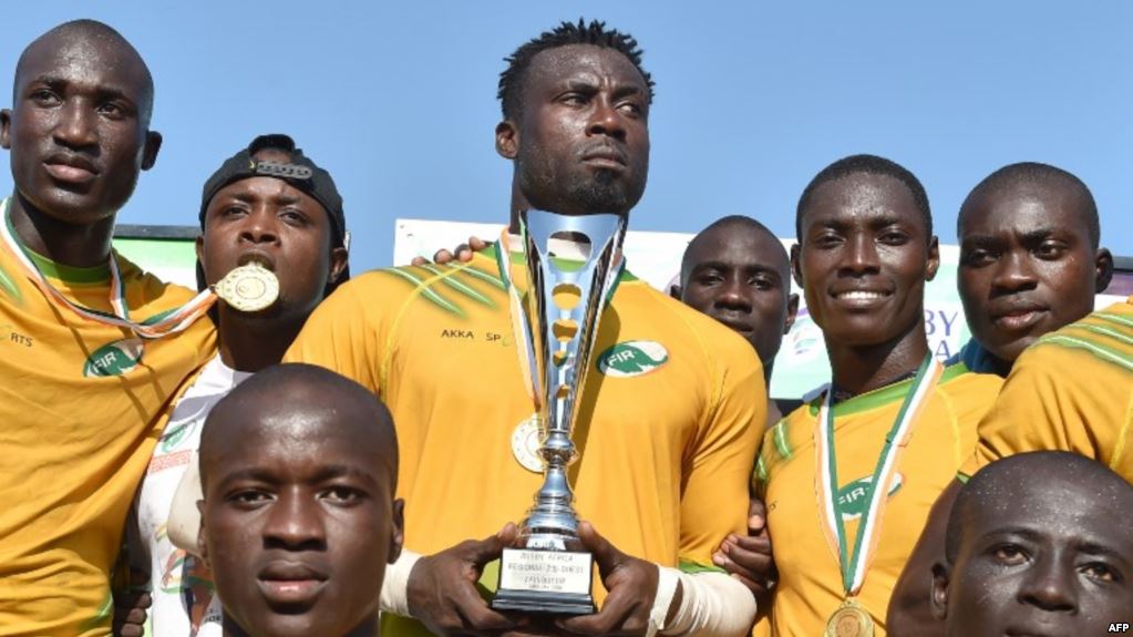 La Côte d’Ivoire remporte le Championnat d’Afrique zone ouest du rugby à 7