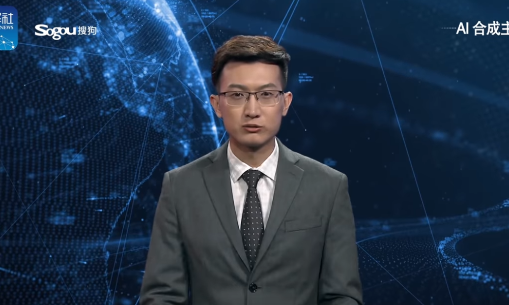 La Chine crée le premier présentateur de télévision virtuel