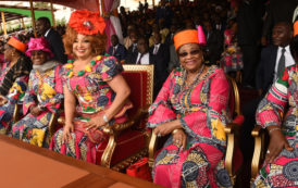 8 mars 2018 : forte mobilisation des femmes autour de Madame Chantal BIYA (En images)