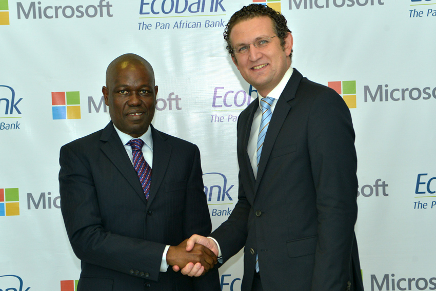 Microsoft et Ecobank s’accordent pour mener la transformation numérique en Afrique