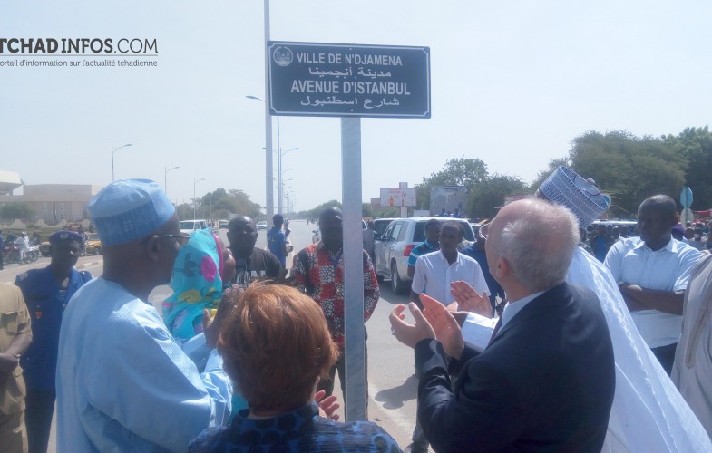 N’Djamena: l’axe Palais du 15 au viaduc de Chagoua baptisé Avenue d’Istanbul