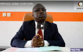 Monsieur Serges AZI Koffi Dg AZING IVOIR meilleur entrepreneur social 2017 en Côte d’Ivoire