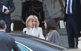 Brigitte Macron et Angelina Jolie, rencontre à l’Elysée