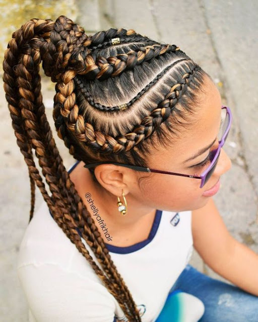 Style de coiffures : Les plus belles et rayonnantes tresses africaines