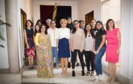 Brigitte Macron sur la trace des artistes de New Delhi(En images)