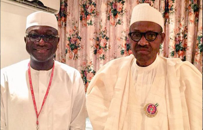 At Last, Buhari, Suspended Reps Abdulmunin Jibrin Meet