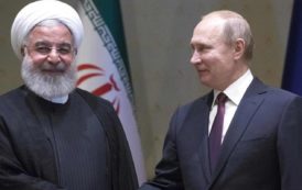 Rouhani téléphone à Poutine pour mettre en garde contre le chaos mondial si les frappes occidentales sur la Syrie restent sans réponse.