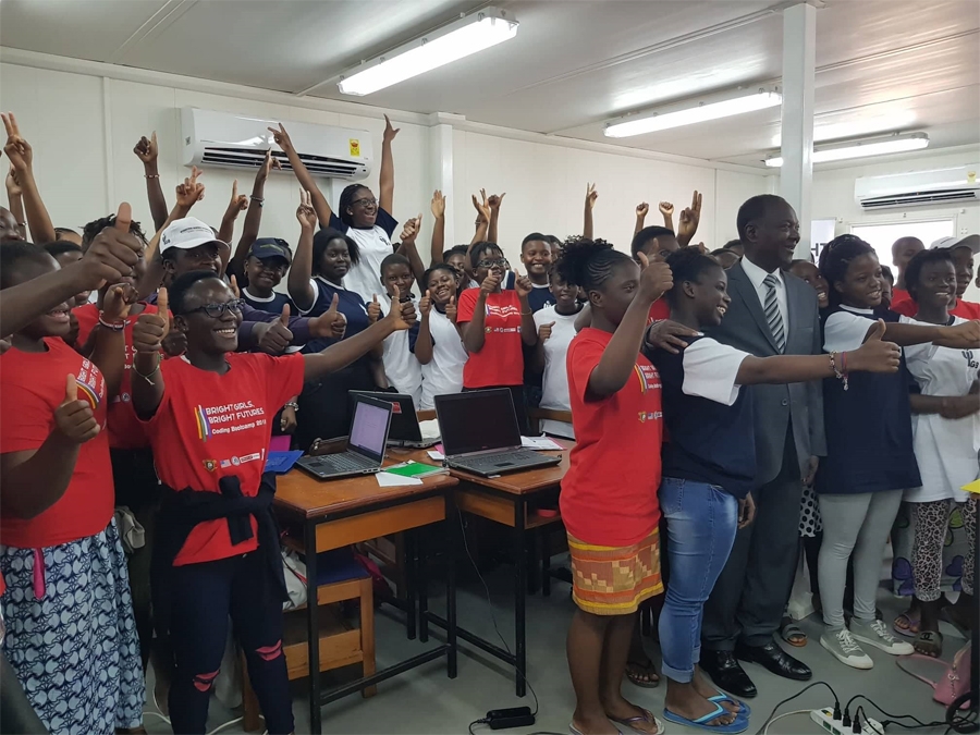 Promotion du Genre- L’Ambassade des USA organise un « bootcamp » de codage, 50 jeunes filles bénéficiaires