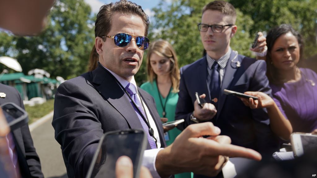 Scaramucci, le directeur de communication de Trump, démissionne