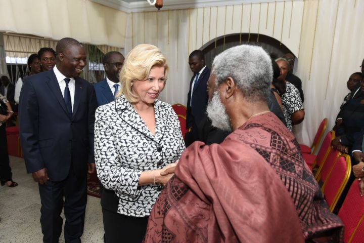 Côte d’Ivoire/Deuil dans le monde de la culture: la Première Dame, Dominique Ouattara présente les condoléances du couple présidentiel à la famille Bitty