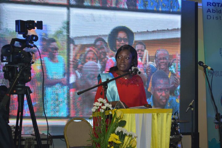 La ministre Mariatou Koné prône le partage, la solidarité et la tolérance aux 25 ans du Rotary Abidjan Bietry