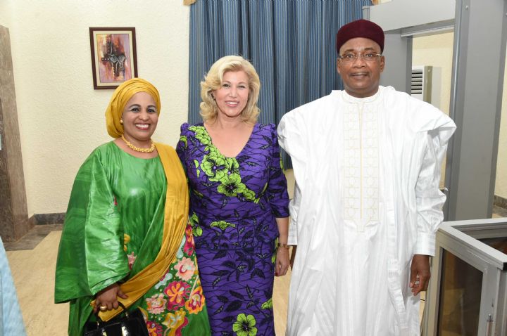 Forum des Premières Dames des pays membres de la CEDEAO au Niger: Dîner offert en l`honneur des Premières Dames au Palais Présidentiel de Niamey en images