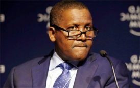 Dangote se lance dans le sucre