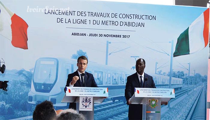 Métro d’Abidjan : Un an après le lancement par Macron, que devient le projet ?