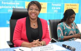 Côte d’Ivoire : Euphrasie Yao explique l’importance de la formation en ingénierie du genre