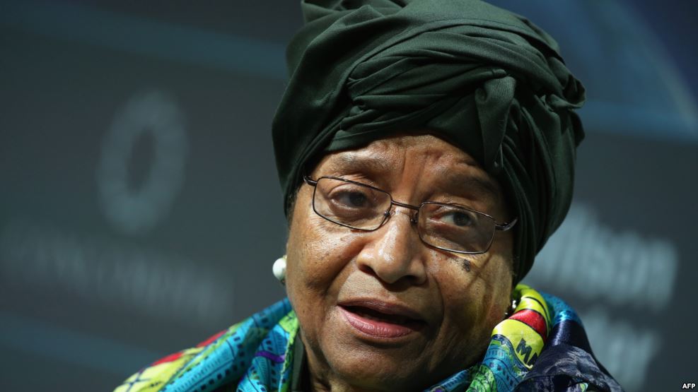 Elections au Liberia : la présidente Sirleaf encourage les femmes à se porter candidates